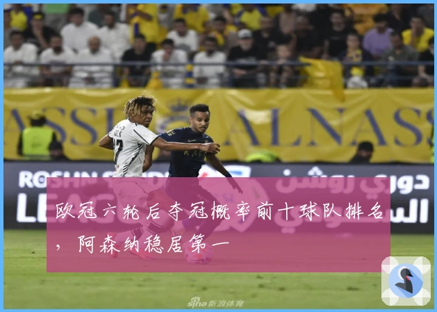 欧冠六轮后夺冠概率前十球队排名，阿森纳稳居第一